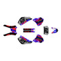 honda xr250 graphics kit 1996-2004 semperfi series blue