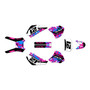 honda xr250 graphics kit 1996-2004 semperfi series magenta