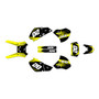 honda xr250 graphics kit 1996-2004 spear series yellow