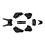 honda xr400 graphics kit 1996-2004 spear series smoke