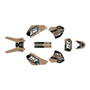 honda xr250 graphics kit 1996-2004 warrior series tan