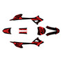 honda crf-e2 graphics kit 2022-2026 lethal series red-shift