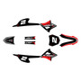 honda crf-e2 graphics kit 2022-2026 lightning series red