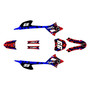 honda crf-e2 graphics kit 2022-2026 revolt series blue