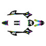 honda crf-e2 graphics kit 2022-2026 spear series rainbow