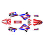 kawasaki klx250 graphics kit 2008-2020 split series red