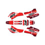 yamaha ttr90 graphics kit 2000-2008 blitz series red