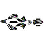 kawasaki klx230r graphics kit 2020-2024 division series rainbow
