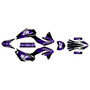 kawasaki klx230r graphics kit 2020-2024 lethal series purple-shift