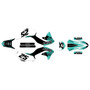 kawasaki klx230r graphics kit 2020-2024 oem series teal