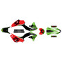 kawasaki klx230r graphics kit 2020-2024 oem series red