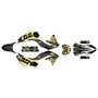 kawasaki klx230r graphics kit 2020-2024 rail series gold