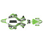 kawasaki klx230r graphics kit 2020-2024 split series green