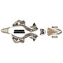 kawasaki klx230r graphics kit 2020-2024 split series tan