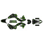 kawasaki klx230r graphics kit 2020-2024 twitch series green