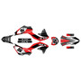 kawasaki klx230r graphics kit 2020-2024 venom series red