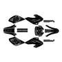 honda xr80-xr100 graphics kit 2001-2003 division series smoke