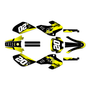 honda xr80-xr100 graphics kit 2001-2003 spear series yellow