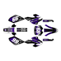 honda xr80-xr100 graphics kit 2001-2003 turbo series purple