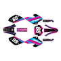 honda xr80-xr100 graphics kit 2001-2003 viper series cyan
