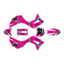 honda crf110f graphics kit 2019-2026 predator series magenta