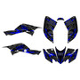 honda trx400ex graphics kit 2008-2016 twitch series blue