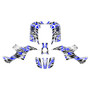 honda trx90 graphics kit 1993-2005 twitch series blue-shift