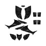 honda trx90 graphics kit 2006-2026 twitch series smoke