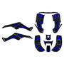 honda trx250ex graphics kit 2001-2004 twitch series blue