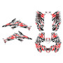 honda trx250ex graphics kit 2006-2026 twitch series red-shift