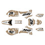 yamaha yz250f graphics kit 2008-2009 lethal series tan