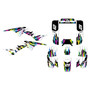 honda trx250r graphics kit all years throwback series rainbow