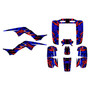 honda trx250r graphics kit all years twitch series blue-shift