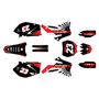 yamaha yz450f graphics kit 2006-2007 fh series red