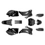 yamaha yz450f graphics kit 2006-2007 ominous series smoke