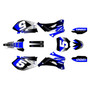 yamaha yz450f graphics kit 2006-2007 turbo series blue