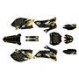 yamaha yz450f graphics kit 2006-2007 twitch series gold