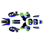 kawasaki kx500 graphics kit 1989-1998 axis series blue