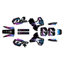 kawasaki kx500 graphics kit 1989-1998 axis series magenta