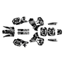 kawasaki kx500 graphics kit 1989-1998 invasion series grey