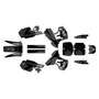 kawasaki kx500 graphics kit 1989-1998 legend series smoke