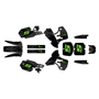kawasaki kx500 graphics kit 1989-1998 night series green-shift