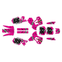 kawasaki kx500 graphics kit 1989-1998 predator series magenta