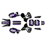 kawasaki kx500 graphics kit 1989-1998 rebel series purple