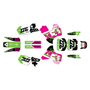 kawasaki kx500 graphics kit 1999-2004 rail series magenta