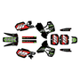 kawasaki kx500 graphics kit 1999-2004 rebel series red