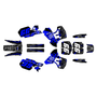 kawasaki kx500 graphics kit 1999-2004 revolt series blue