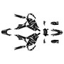 surron ultra-r graphics kit all years twitch series white