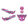 yamaha yxz1000r graphics kit 2015-2018 incision series magenta