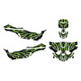 yamaha yxz1000r graphics kit 2015-2018 prime series green